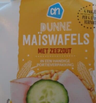 Dunne Maiswafels Met Zeezout