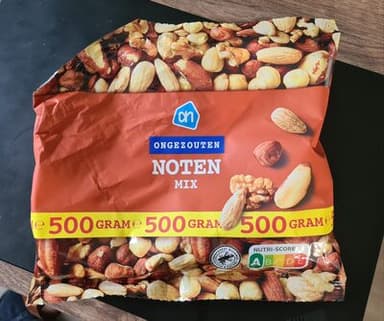 Ongezouten Notenmix