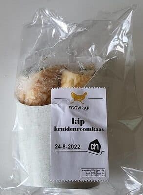 Eggwrap kip kruidenroomkaas