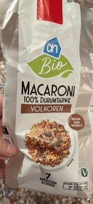 Macaroni 100% durumtarwe vokoren