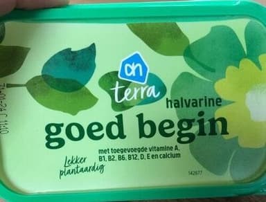 Halvarine goed begin