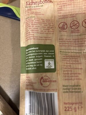 Hak Kleine Rode Kidneybonen
