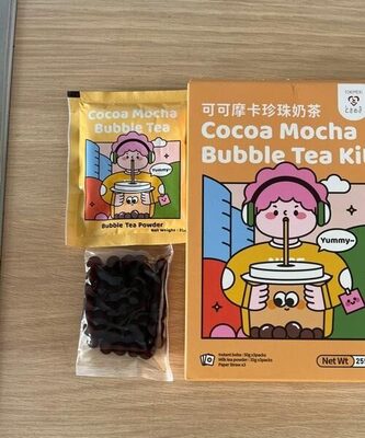 Cocoa mocha bubble tea kit