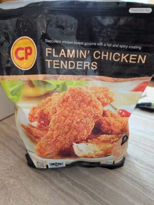 Flamin' chicken tenders