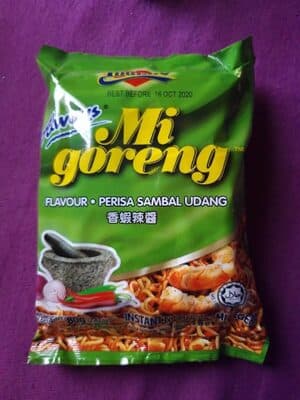 Mi goreng nouilles perisa sambal udang